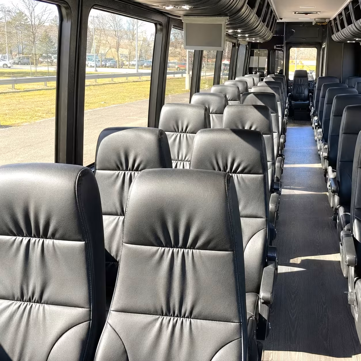 25 passenger minibus inside