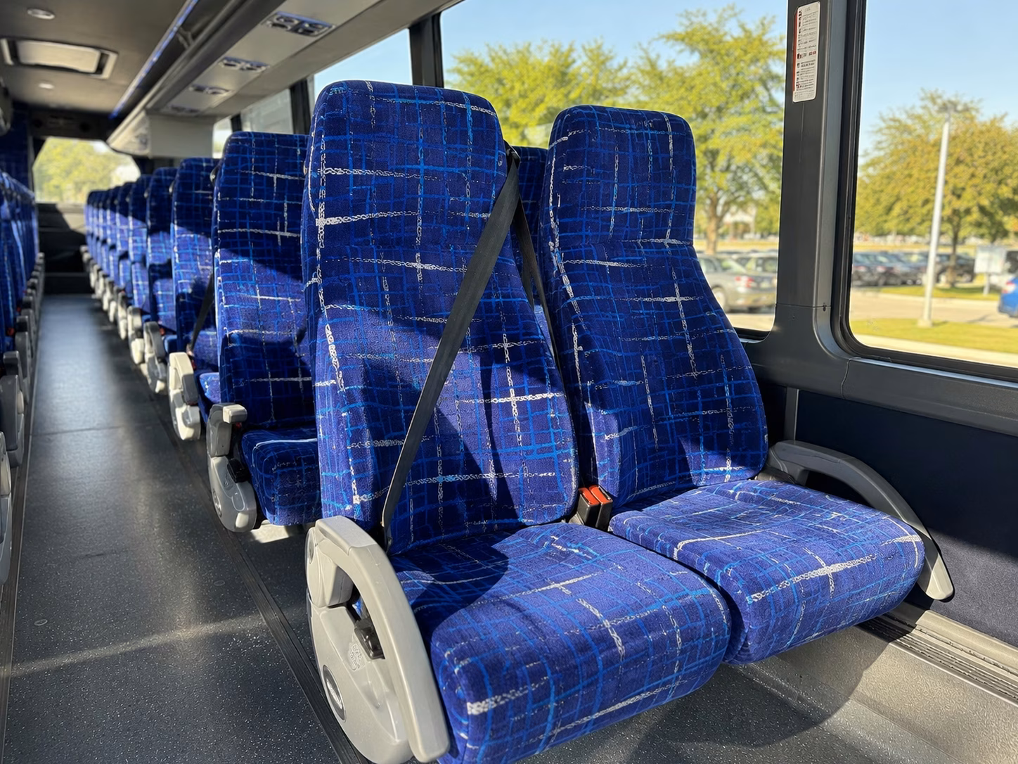 jacksonville charter bus interior gallery