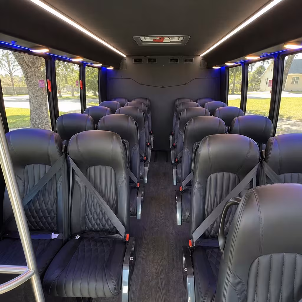 minibus rentals for jacksonville icemen and sharks games