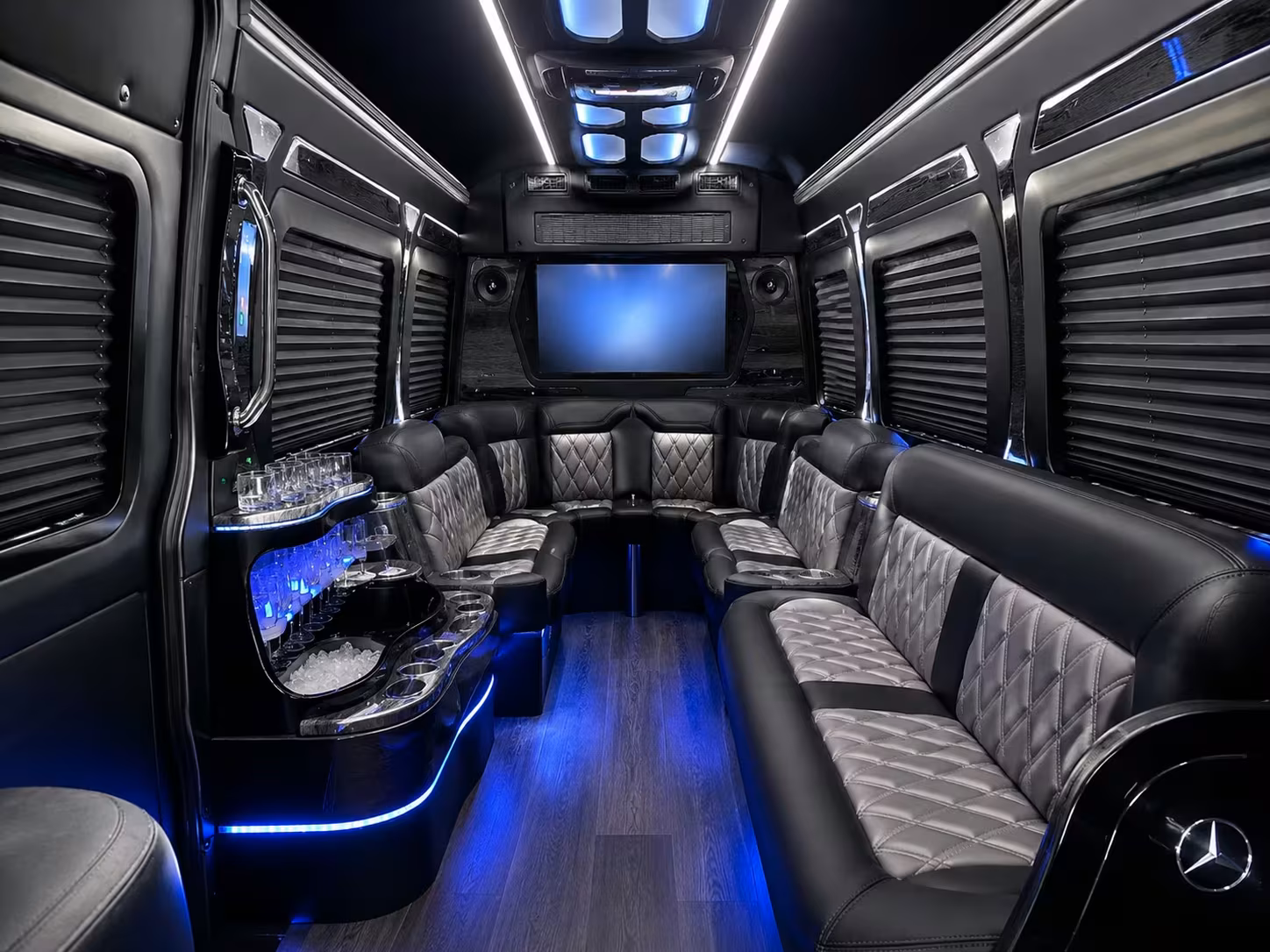 sprinter limousine inside