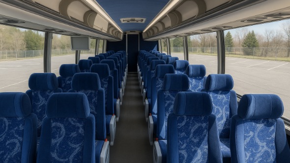 56 passenger charter bus interior jacksonville