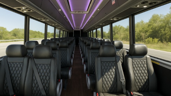 jacksonville 20 passenger minibus inside