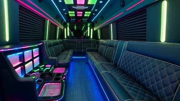 jacksonville party bus rental inside